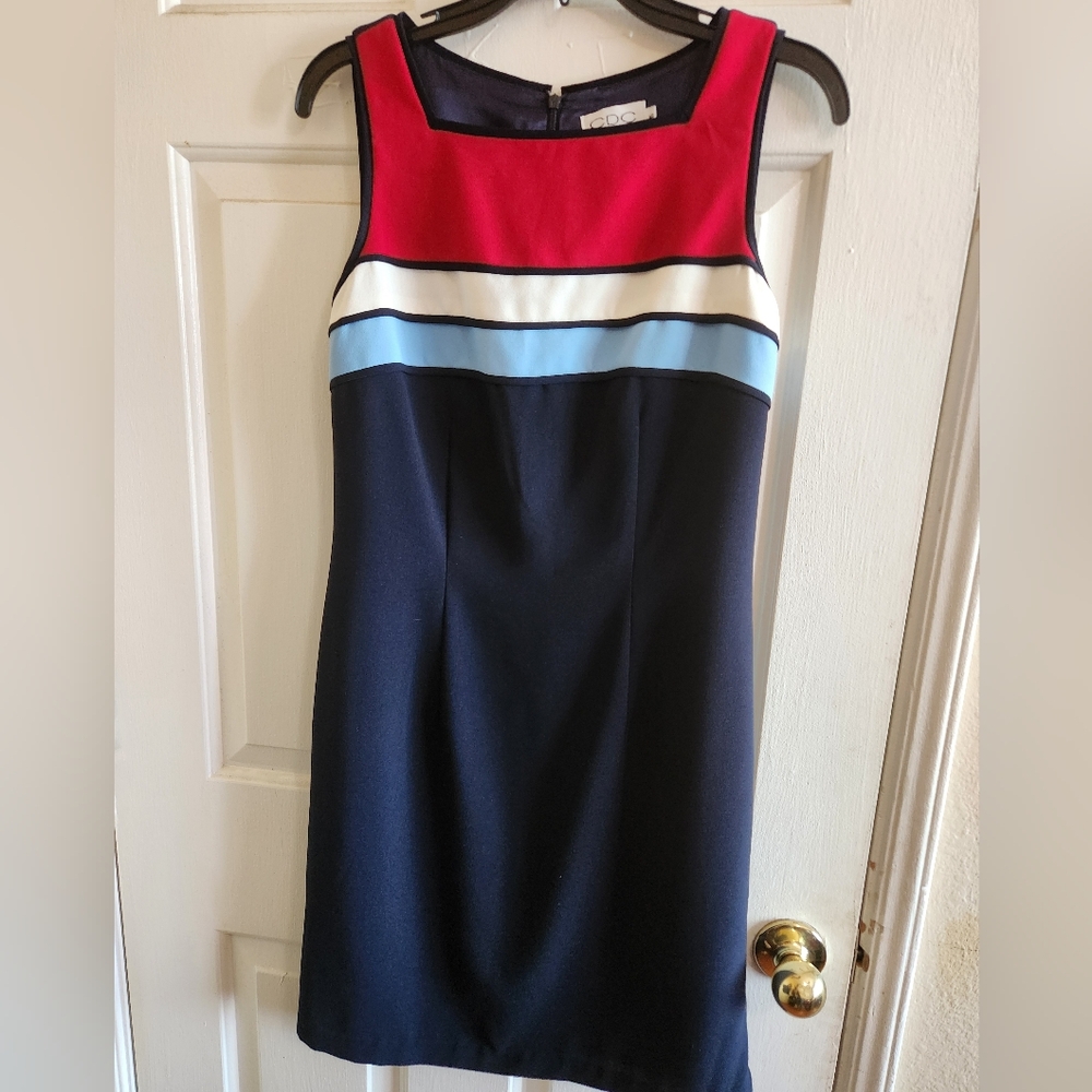 CDC Red and Black Dress